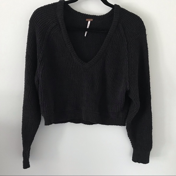 Free People Sweaters - High Low V Neck Sweater XS